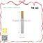 New elegant golden cap slim square frosted glass perfume pump sprayer