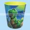 Colorful Plastic 3D Lenticular Printing hotel trash can