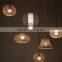 Hot sale cage decoration antique rattan lights