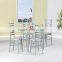 2016 Hot sale Dining sets sSace saving Metal dining set Furniture