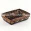 rect woodchip kitchen deco tray