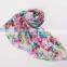High Quality No MOQ Silk Custom Long Scarf