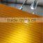 yellow color Acrylic water fountain for indoor decoration