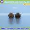 Black grommet/nylon fasteners made by ZX