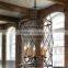 SCANDINAVIALAMP Loft retro iron Hartford Double Saddle Pendant Light