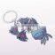 coccinella septempunctata shaped keyring/keychain/key chains