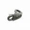 Fashion Style Grey Metal Shoe Lace Hooks