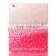 Pink bling bling gradient color protective tablet case for iPad/for iPad mini