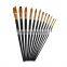 Bomega 12 Pieces oil paint and acrylic artist paint brush set wholesale