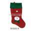 Classical christmas stocking with lovely animal design