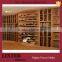 NEW Design 6 Tiers Chrome Metal Wine Shelf Wine Display Rack