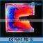 decorative vinyl glow liquid tile,led liquid pvc floor with rechargeable battery