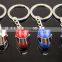 Wholesale Promotional Fashion Helmet Man High Quality Metal Key Chain/Key Holder For Souvenir /Engine key chains