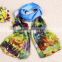 colorful silk scarf wholesale digital printing