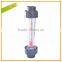 Plastic 3/4" DN25 flow meter transmitter with 200LPH and plastic injection molding