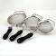 All Purpose Colander Sieve Stainless Steel Fine Mesh Micro-Perforated Strainers