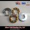 F6-14 F6-14M SF6-14M 6*14*5mm axial mini brass steel cage chrome stainless steel thrust ball bearing F6-14