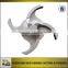 Foundry custom high precision steel sand casting parts pump impeller