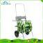 PVC hose reel garden hose reel cart with two wheel