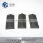 three tungsten carbide gable tiles for Welding on strip