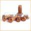 Factory supply best price copper pan head solid rivets