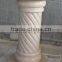 CUSTOM DESIGN VERONA BEIGE MARBLE PEDESTALS