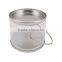 Factory sell round PVC tin bucket