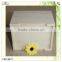 plain sliding laser cutting pine wooden tissue box