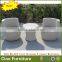 bottle shape wicker patio furniture/outdoor coffee set/small table with chair