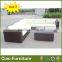 Outdoor L shape sofa set rattan outdoor furniture
