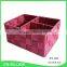 Cheap colored handicraft pp strap small pen container box