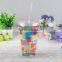 Most popular custom logo colorful plastic cup