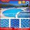 New design generous simple blue white swimming pool glass mosaic tiles