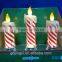 LED Light Acrylic colorful candle table decoration for 2015