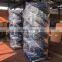 foldable handle flat hand platform truck with four wheel