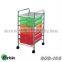 New colorful design plastic storage trolley, GOB-156 -6 tier drawer storage cart