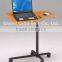 Office Furniture Over Bed Table Wooden Adjustable Laptop Bed Table