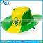 colourful lovely top designer hat in eva plastic material