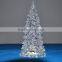 NEW LED 7 Color Height 9cm Changing Plastic Christmas Baubles Tree Night Light Lamp New Year Decoration Xmas Light Gift