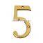 brass door furniture hardwares brass forging letters and numbers