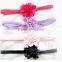 Full of Beautifil Things in the Trendy Ribbon Flower Headband for Girls