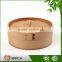 high-quality eco-friendly round bamboo food steamer