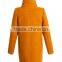 2014 winter straight fit high collar ladies fancy coat