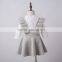 Wholesale kids christmas outfit knitted suspender skirt overalls