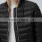 outdoor keep warm women black quited feather down winter coat