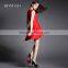 2015 maxi dress women sleeveless red sweet dress hot sexy women fashion without dress