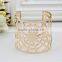 Fashion cobweb hollow golden bangles adjustable for women designs