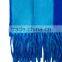 Latest Tassel Pure Mongolian Cashmere Scarf 100% Cashmere Scarf For Women