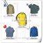 Rib stop fabric 100% polyester reflective piping men casual jacket