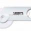 Party Pizza Cutter - easily slices pizzas, quesadillas, brownies and more, convenient bottle opener at the end of the handle